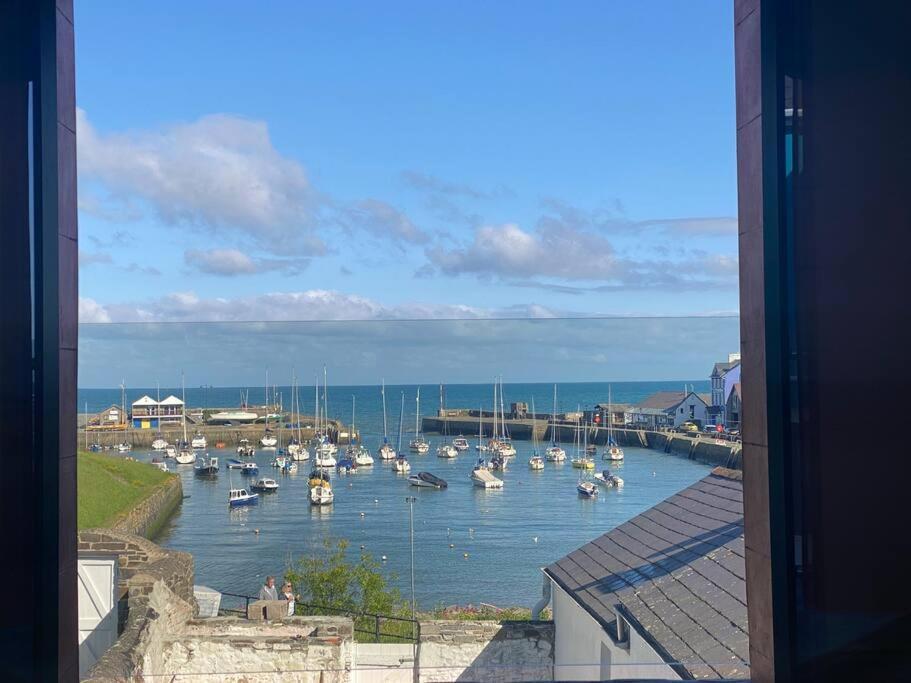 Aberaeron Island House - Panoramic Harbour Views 빌라 외부 사진