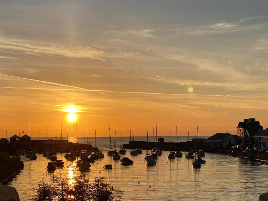 Aberaeron Island House - Panoramic Harbour Views 빌라 외부 사진